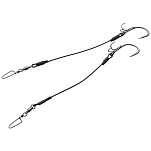 Kinetic F609-007-202 Big Fish Stinger Связанные Крючки 200 Mm Черный Black 9/0 