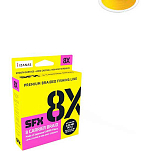 Sufix ASU640732 SFX 8X 135 m Плетеный Золотистый Hot Yellow 0.285 mm 