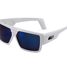 Спортивные очки LiP Rock / Gloss White / PC Polarized / Blue Mirror Smoke