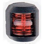 Goldenship GS10051 63 mm Навигационный красный фонарь из поликарбоната Черный Black