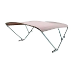 Taylor 32-2021133088 поддержка маркизы Sureshade Power Bimini Серебристый Beige / Clear