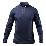 Zhik ATP-0080-M-NVY-MMM Футболка с длинным рукавом и полумолнией UVACTIVE™ tie-down strip Navy M