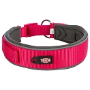Купить Trixie 1995811 ошейник для собак Premium  Fuchsia / Graphite L 7ft.ru в интернет магазине Семь Футов