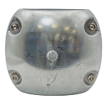 Recmar rec9127 цинковый анод для вала с буртиком 9127 Grey 15x12x10 90 mm