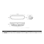 A.a.a. 4040336 IP65 6 Вел Проектор Серебристый White