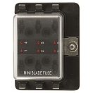 Купить Talamex 14439206 Flat Fuseholder 6 Fuses Черный  Black 7ft.ru в интернет магазине Семь Футов
