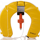 SEAGO HSLB-SET-YELLOW Спасательный круг-подкова / желтый / с кронштейном и фонарем SOLAS