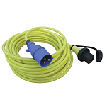 Ratio electric 608740 3x2.5 mm2 25 m 16A Удлинитель кабеля Yellow