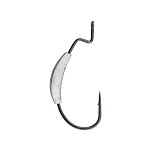 Berkley 1365490 Fusion19 Weighted EWG Крюк Черный  Smoke Satin 4/0 