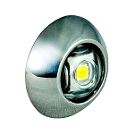 Lumitec 451-101050 светодиодный светильник вежливости Exuma Серебристый Blue 45 mA