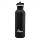 Купить Laken BSF75NE Нержавеющая сталь Basic Flow бутылка 750ml Бесцветный Black 7ft.ru в интернет магазине Семь Футов