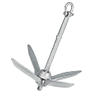 Купить Plastimo p205995 складной якорь 530 mm Grey 55x15x15 7.5 Kg 7ft.ru в интернет магазине Семь Футов