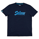 Купить Salmo QPR022 Футболка с коротким рукавом Slider Голубой Dark Blue L 7ft.ru в интернет магазине Семь Футов