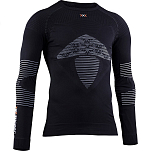 X-BIONIC NG-YT06W19M-B002-XL Футболка с длинным рукавом Energizer 4.0 Черный Opal Black / Arctic White XL