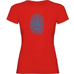 Kruskis 11502145xxls198 Футболка с коротким рукавом Sailor Fingerprint Red 30x25x2 2XL