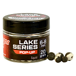 Benzar mix 98057364 всплывающие окна с кальмарами Lake 20g White / Brown 6-8 mm