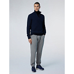 North sails 699813-0802-XXL Свитер с полумолнией 5Gg Серый Navy Blue 2XL