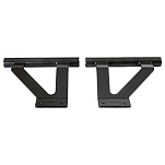 Seanox 496042 Leaning Post Handle Черный  Black
