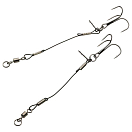 Купить Kinetic F606-007-197 Single Stinger Связанные Крючки 80 Mm 65 Фунты Черный Black 2  7ft.ru в интернет магазине Семь Футов
