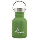 Купить Laken BSH35VO Basic 350ml Крышка из нержавеющей стали Зеленый Kakhi 7ft.ru в интернет магазине Семь Футов