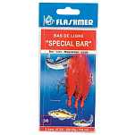 Flashmer SB30W Special Bar Рыболовное Перо Многоцветный White 3/0 
