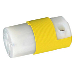 Hubbell 36-HBL52CM69C Корпус разъема 15A 125V Белая  Yellow
