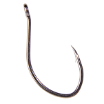 Asari AFH-4/0 Francky Крюк Серебристый  Black Nickel 4/0