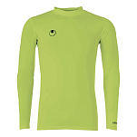 Uhlsport 100307809-XXS Базовый слой с длинным рукавом Distinction Colors Зеленый Green Flash 2XS