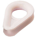 Sea-dog line 354-173553 нейлоновый наперсток Белая White 1 cm