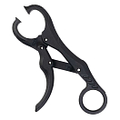 Купить Hart BHFM Mini Зажим Для Ловли Рыбы  Black / Red 7ft.ru в интернет магазине Семь Футов