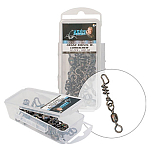 Koos 79700100 Спиральный поворотный вертлюг Бесцветный Grey 100 Lbs
