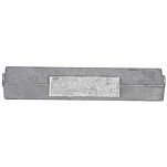 Super marine ANO305 BRP OMC 60-175CV Кормовой кронштейн. цинковый анод Серебристый Grey 174.24 x 34.79 mm