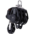 Купить Tersma mvra0423f тройной блок с кулачковым стопором и обушком 40 mm Black 10x10x15 7ft.ru в интернет магазине Семь Футов
