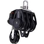 Tersma mvra0423f тройной блок с кулачковым стопором и обушком 40 mm Black 10x10x15