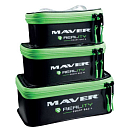 Купить Maver 6108018 Reality Smart Eva Чехол  Black / Green 20 x 13 x 8 cm 7ft.ru в интернет магазине Семь Футов
