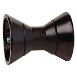 Tiedown engineering 241-86405 PVC Bow Roller Черный  Black 3 