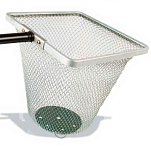 Amiaud 12025 Landing Net Head Square Metal Net 7 Mm Серебристый Silver 250 x 250 mm 