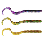 Savage gear 74006 Rib Worm Мягкая приманка 90 mm 3g 10 Единицы Plum