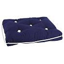 Купить Plastimo 2211810 Kapok Простая подушка Голубой Navy Blue 44 x 36 x 9 cm 7ft.ru в интернет магазине Семь Футов