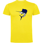 Kruskis CA65500103K031 Футболка с коротким рукавом Jumping Sailfish Желтый Yellow S
