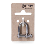 Edm 85322 3/16´´ 5 mm Феттер Серебристый Silver
