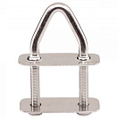 BLUE WAVE 408508 Треугольник из нержавеющей стали с проушиной / угол 8° / M8 x 50 мм