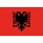 Adria bandiere 5252311 Albania Флаг Красный  Multicolour 20 x 30 cm 