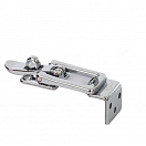Рычажный замок с угловой ответной пластиной / хромированная латунь