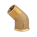 Купить Колено из латуни Maestrini 7121D 45° 1/2" внутренняя и наружная резьба 7ft.ru в интернет магазине Семь Футов