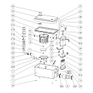 Купить Моторный блок в комплекте Sanimarin MPD224V 24В для судового унитаза SN35, SN35ST 7ft.ru в интернет магазине Семь Футов