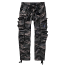 Купить Brandit 1016-4-XXL Брюки Pure Slim Черный  Dark Camo 2XL 7ft.ru в интернет магазине Семь Футов