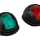 Огни ходовые 87х99 мм комплект (красный, зеленый), черный, LED, 12-24 В GUMN YIE LPSDLPTLED0481