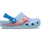 Купить Crocs 211625-4wk-c10 Деревянные башмаки Classic Star Lights Blue Frost 35x25x15 EU 27 7ft.ru в интернет магазине Семь Футов