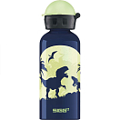 Купить Sigg 8543.00 Glow Moon Dinos 400ml Голубой  Blue 7ft.ru в интернет магазине Семь Футов